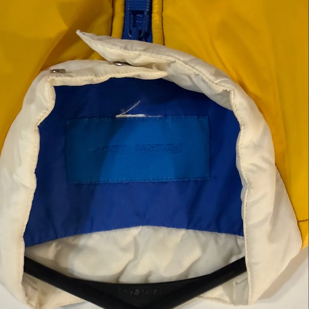 Finish Line vintage vest medium Blue - Image 4