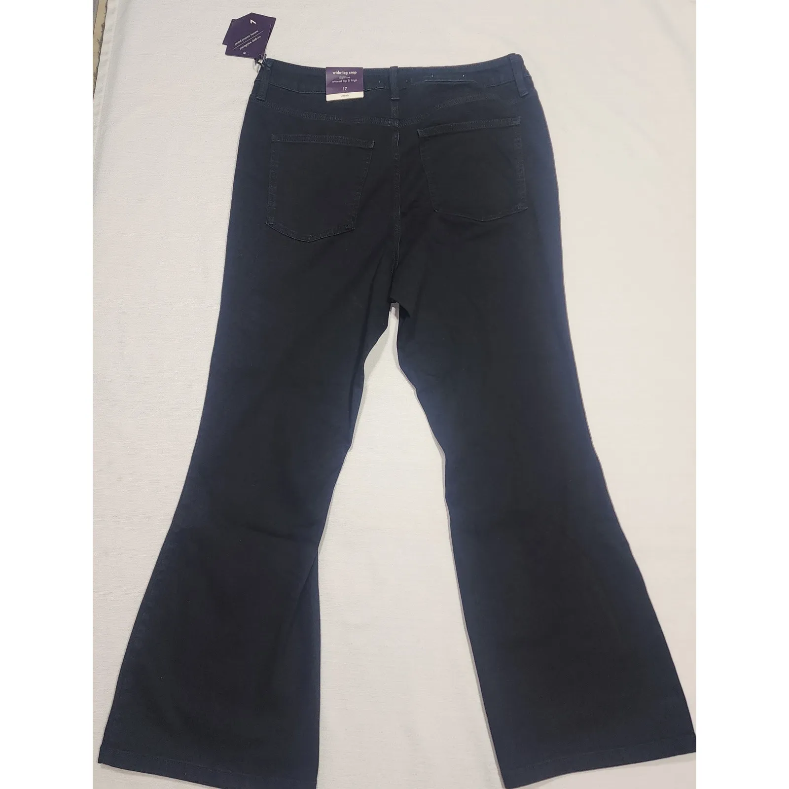 AVA & VIV Women's High rise flare jeans 17 W36''x L43'' - Image 2