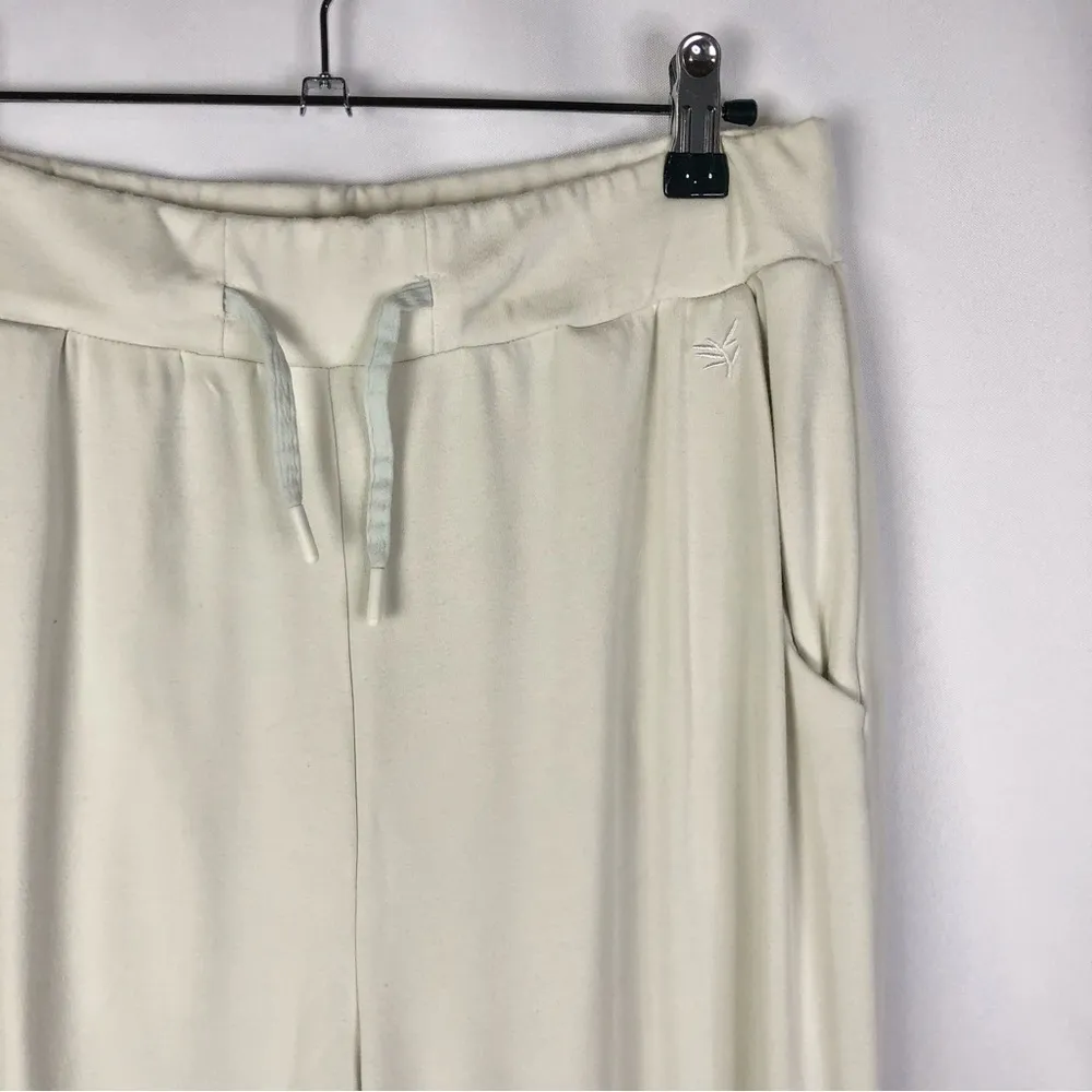 Cozy Earth Ivory White Bamboo Jogger Pant M Size M - Image 4