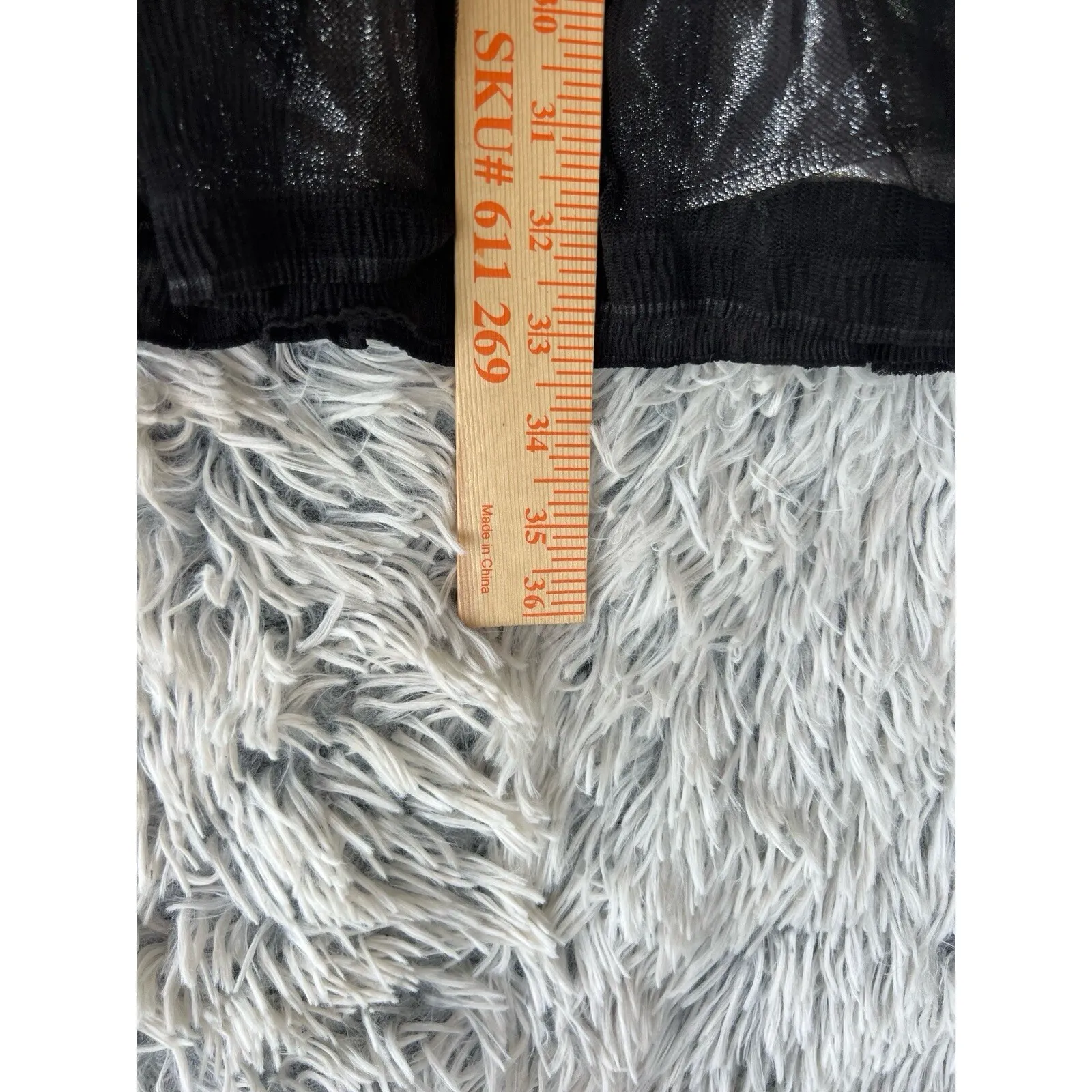 St John Couture Sheer Black Metallic Lined  Dress Old Money Yacht Club Steampunk - Image 9