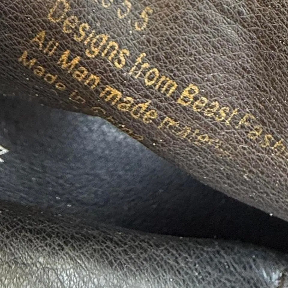 Beast Fashion Black Fringe Ankle Booties Women's 5.5 Suede Western Boho - Image 5