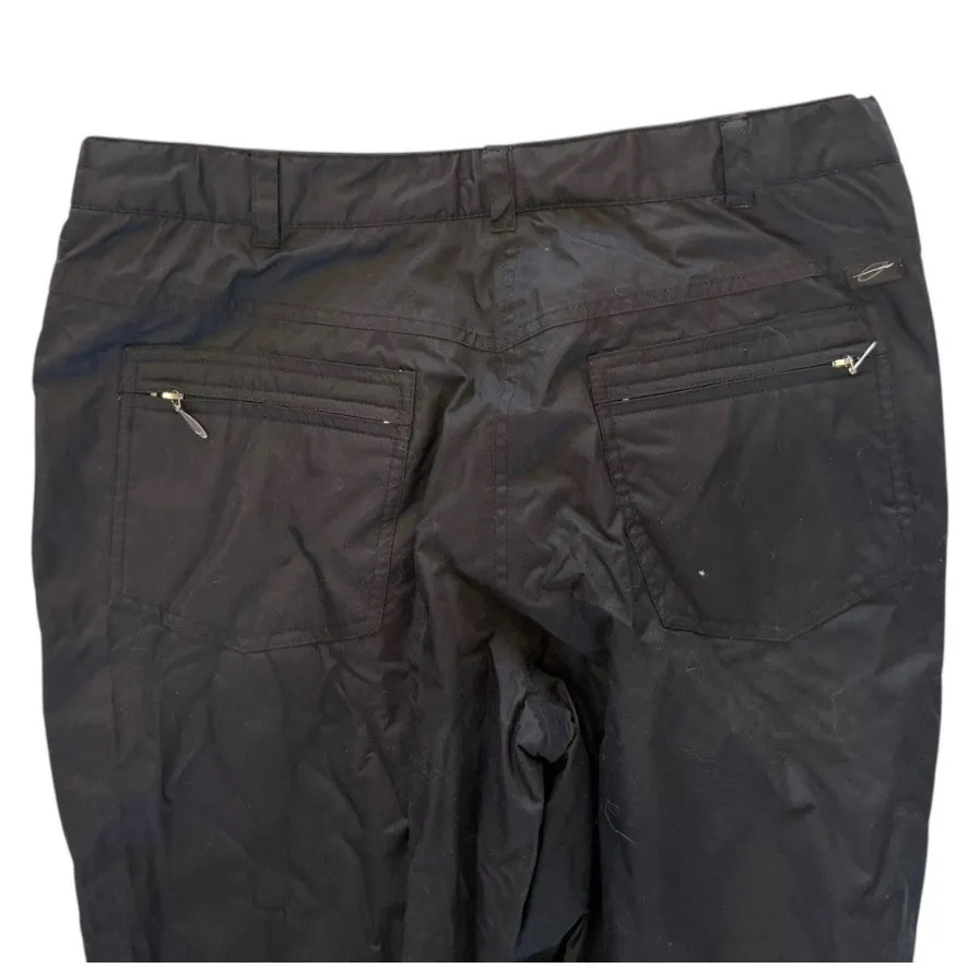 Obermeyer Telluride Women’s Snowpants Ski Pants Size 10 Black Waterproof NWT - Image 8
