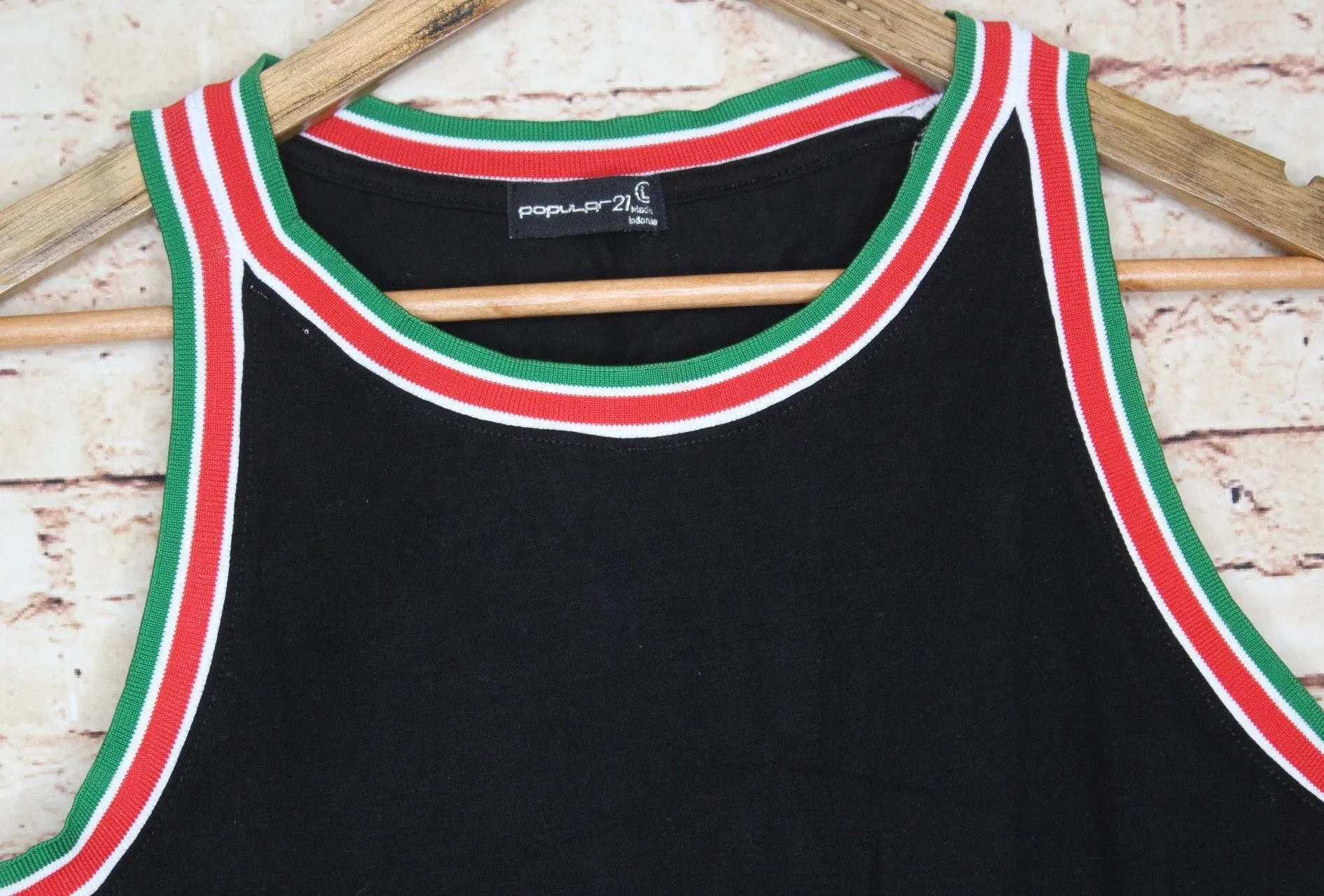 Super cute colored black crop top by - Image 3