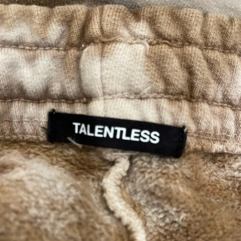 Talentless Tiger Wash Mocha Jogger Sweatpants Size Small - Image 5