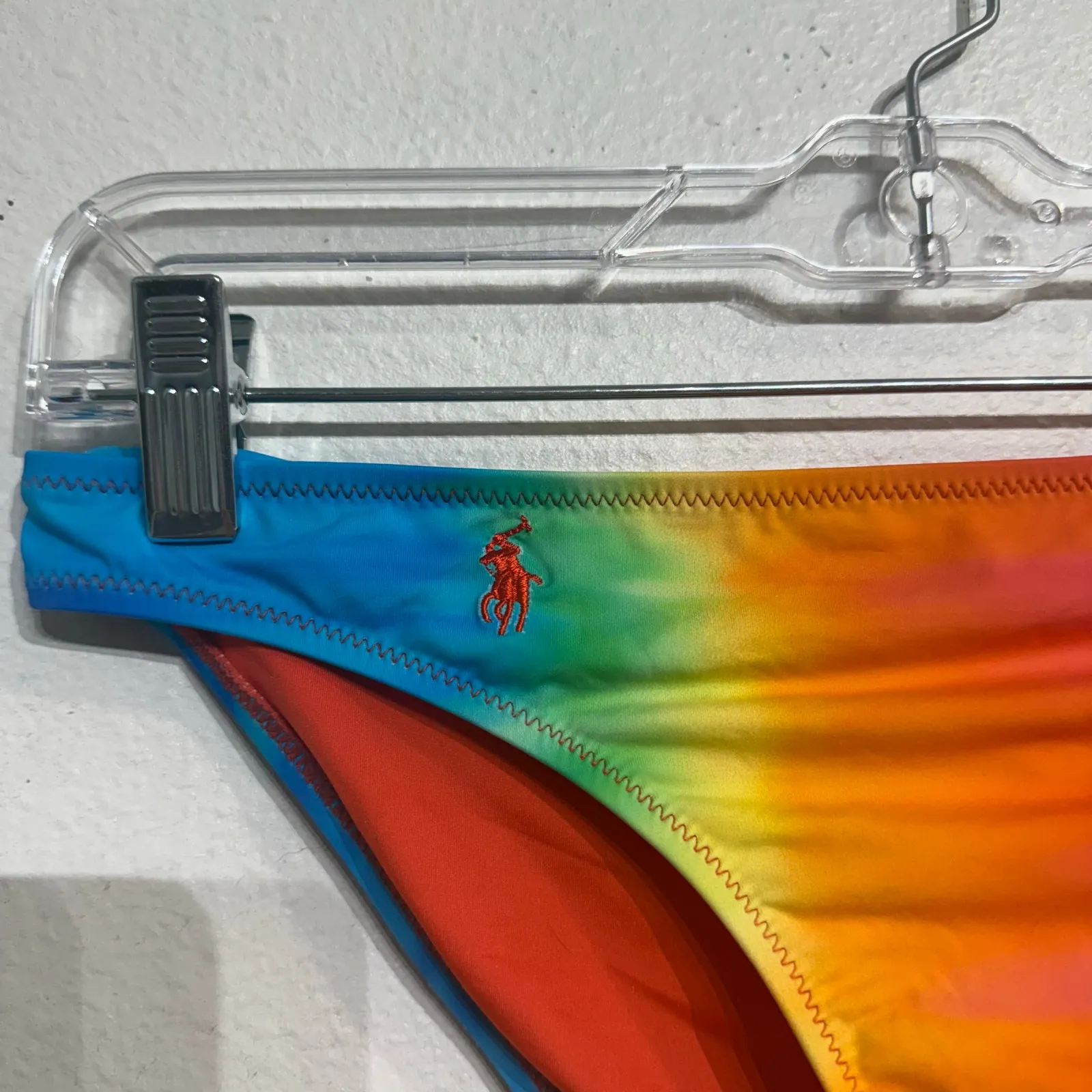 Polo Ralph Lauren Rainbow Devin Ombre Bikini Swim Bottom Sz XL - Image 3