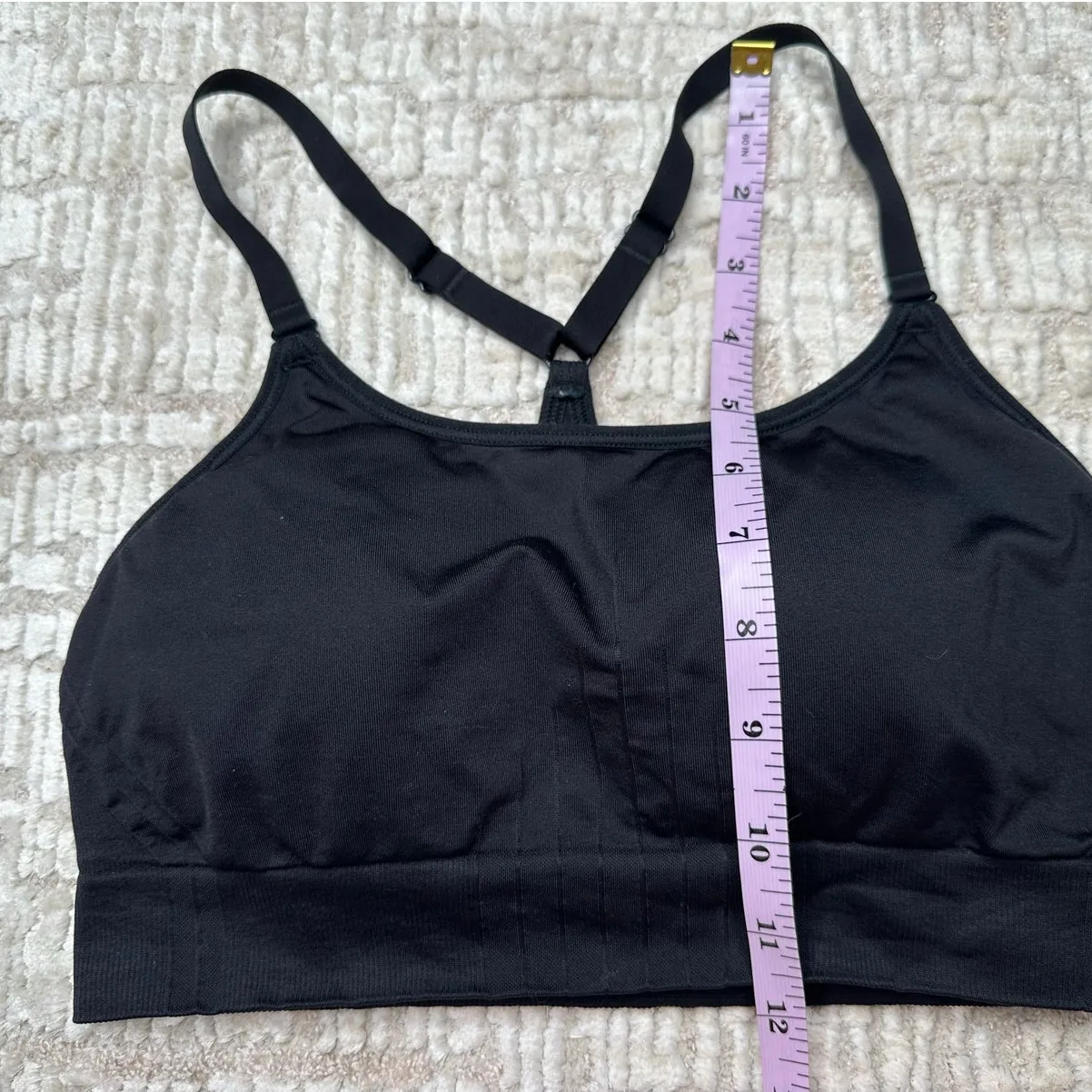 Champion Black Sports Bra - Image 6