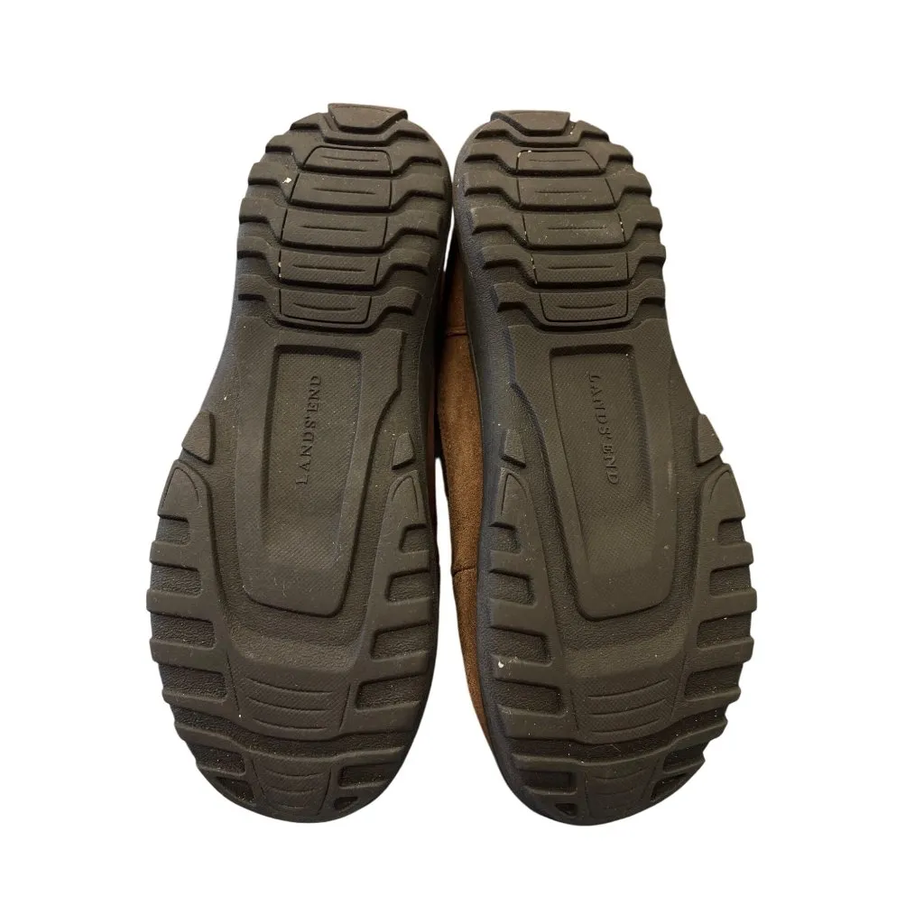 Lands End Womens Brown Suede Winter Boots Sz 8 SKU 8946 - Image 7