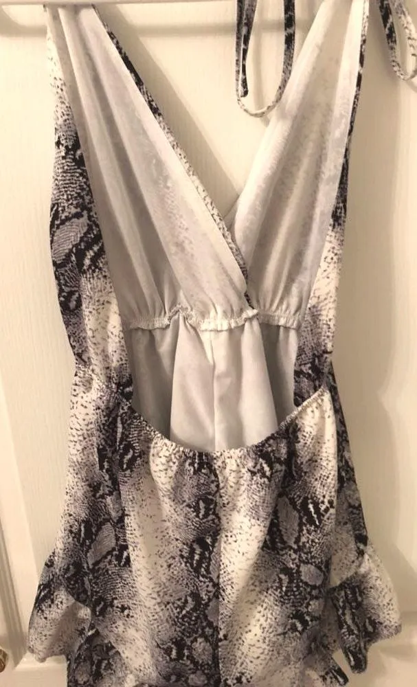 Snakeskin Romper Multiple - Image 4
