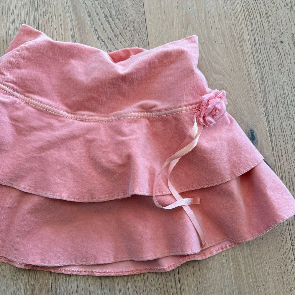 Vintage Limited Two Pink Ruffle Cottage Core Y2K Feminine Girly Size XS - Image 2
