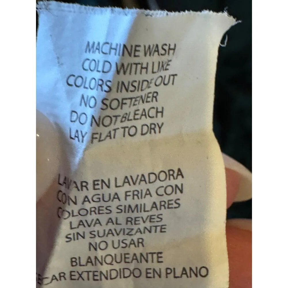 Fabletics Shirt Women Large Green Spruce Sophie Lace‎ Tunic Athleisure Yoga - Image 11