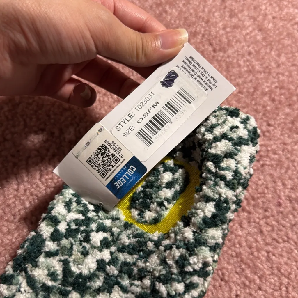 Fuzzy Socks - Black and White - Image 3