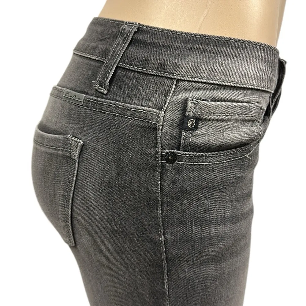 Kancan Faded Black Gray Denim Skinny Stretch Jeans 25 Waist or Juniors 3 Size undefined - Image 2