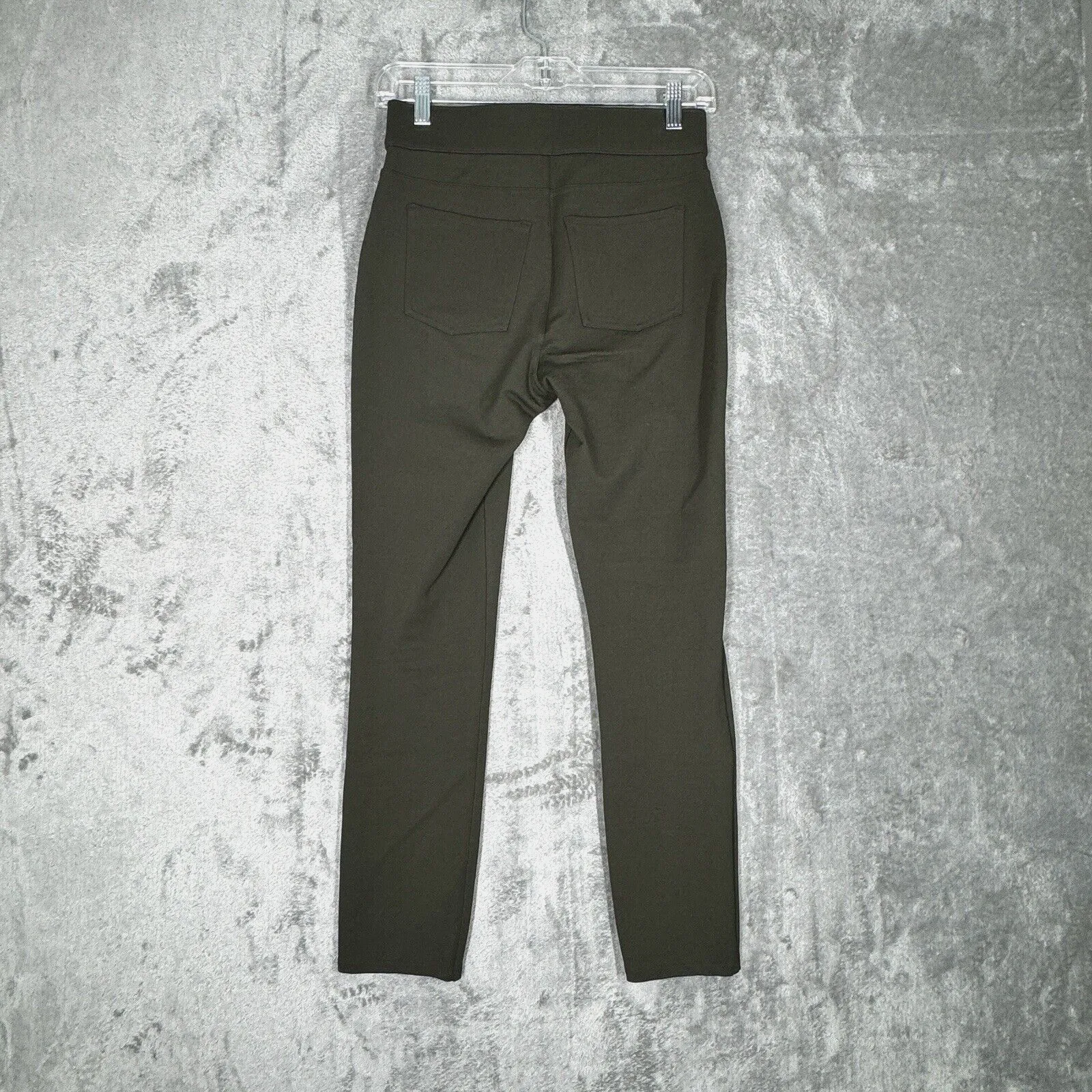 Spanx Pants Womens Small Green Shaping Tummy Control Skinny Office Preppy Casual - Image 3