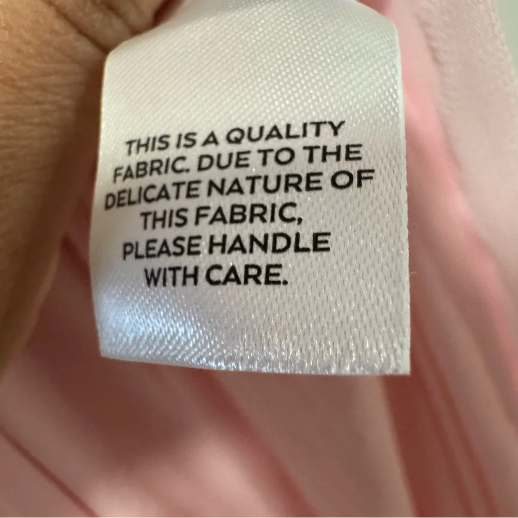 Lulus Convincing Grace NWT size M Light Blush Flutter Sleeve Wrap Maxi Dress‎ - Image 11