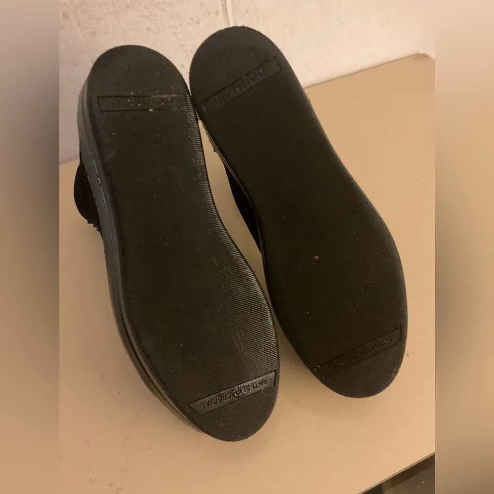 Roberto Botticelli Women's Black Suede platform Ankle Boots size 7.5 - Image 4