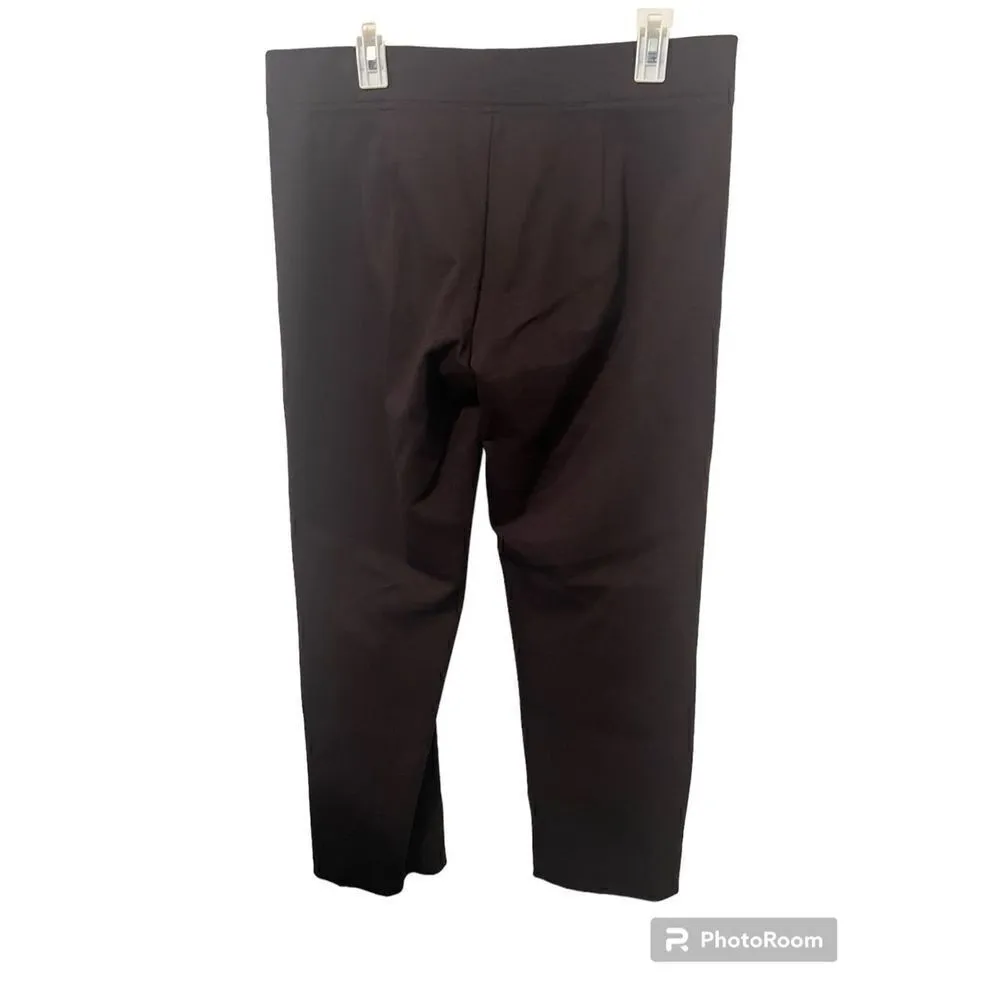Eileen Fisher‎ Brown Pull On Dress Pants - Image 2