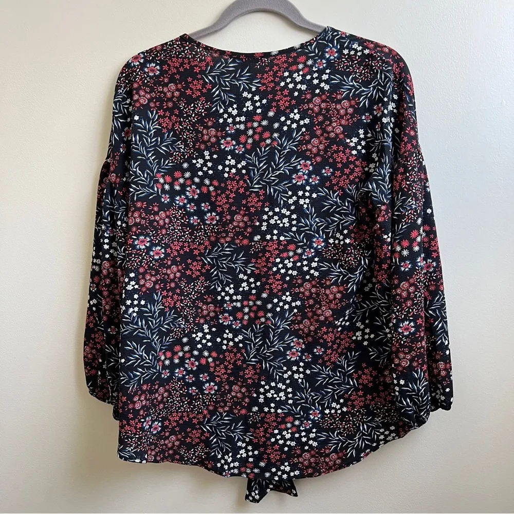 Signature Studio Floral Print Top Size Large - Image 2