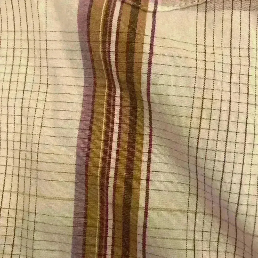 Aura Women's Wrangler Pearl Snap Western Rodeo Shirt Size Medium Rodeo - Image 8