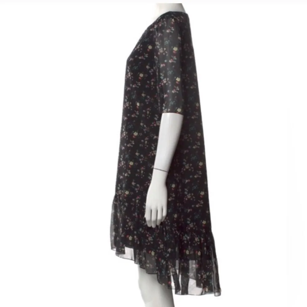NWT Saint Laurent floral silk dress - Image 3