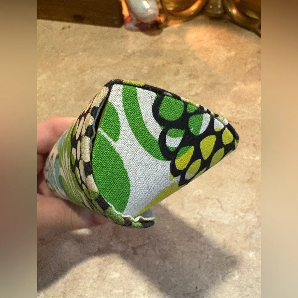 Vera Bradley Authentic Hard Eyeglass Case “Limes Up” - Image 6