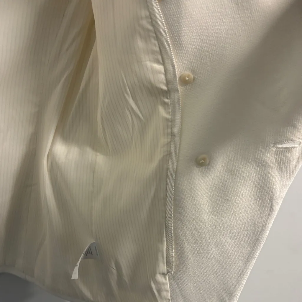 Veronica Beard Miller Dickey Jacket Ivory Double-Breasted Blazer - Image 8