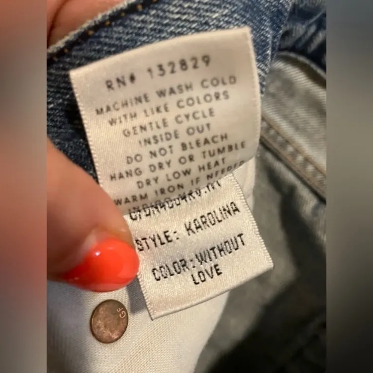 GRLFRND Revolve Karolina Without Love Jeans - Image 6