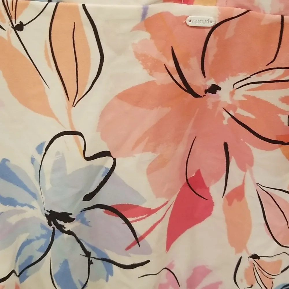 💕RIP CURL💕 Blossom Good Long Sleeve One Piece Swimsuit Floral Print Medium NWT - Image 9