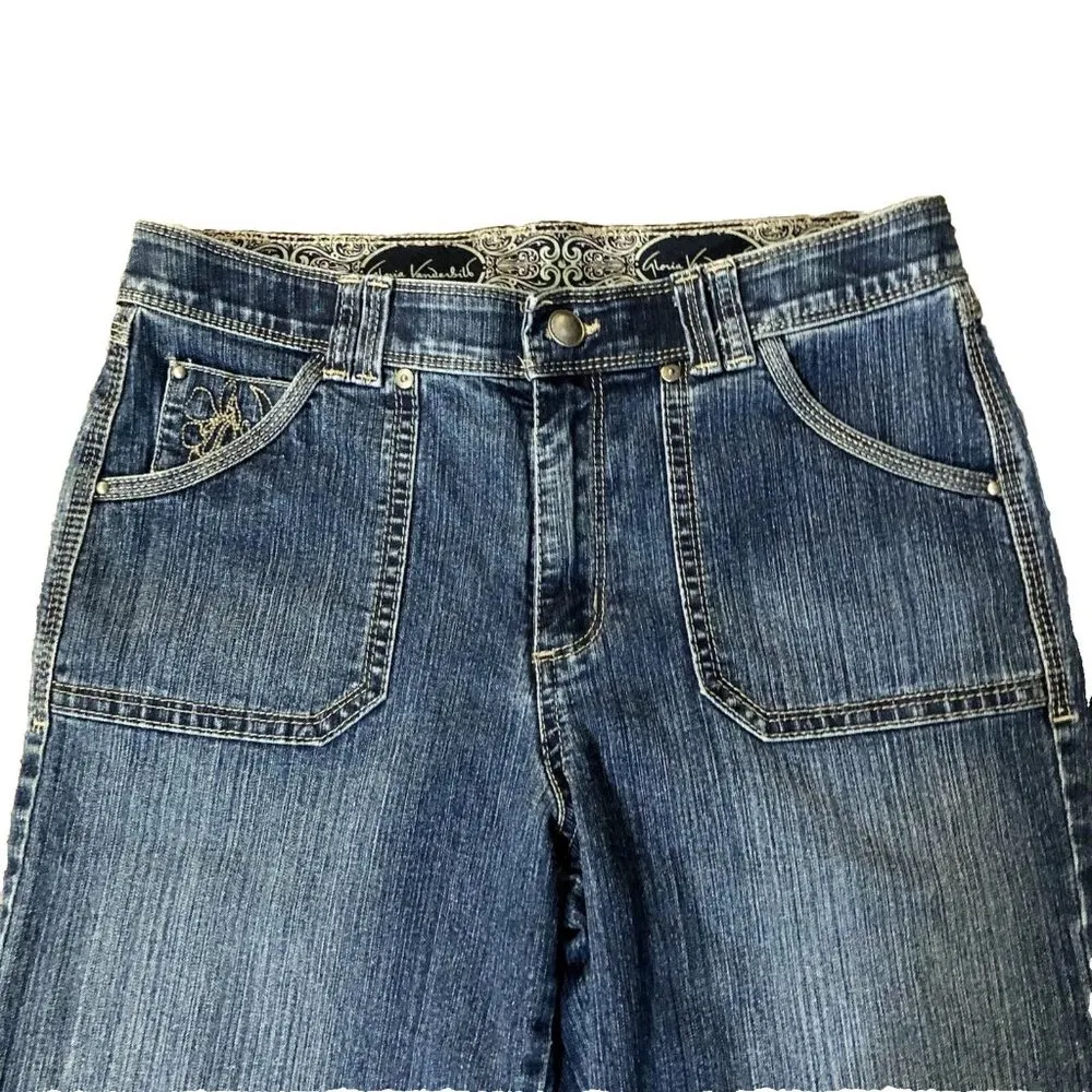 Gloria Vanderbilt Denim Shorts Womens 6 Used - Image 3