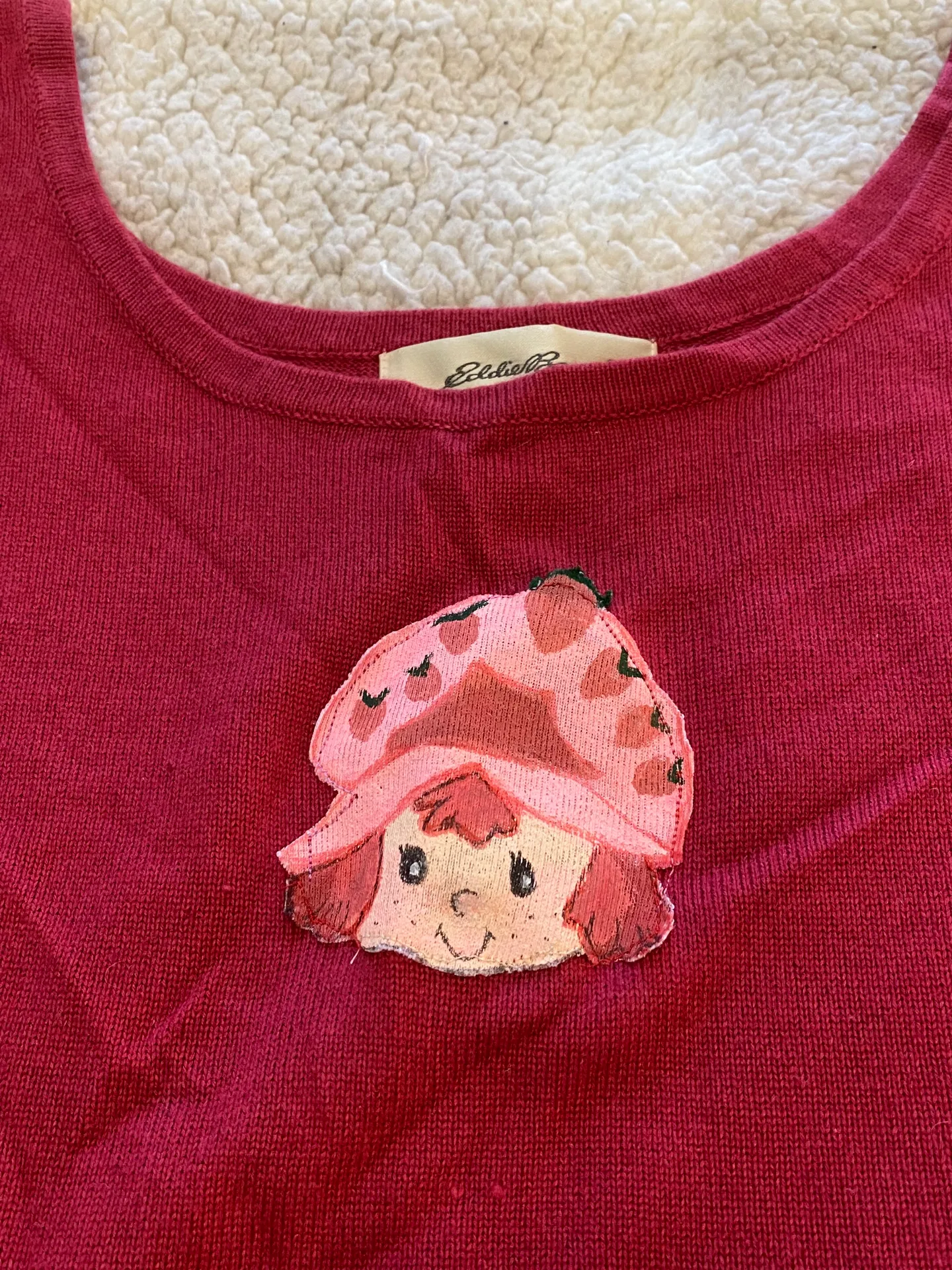 Retro Strawberry Shortcake Tank Top  - Image 3