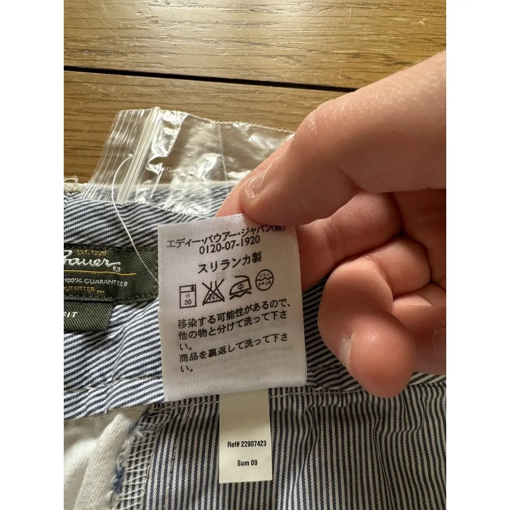 Eddie Bauer Shorts Women 8 Beige Vashon Fit Bermuda Cotton Stretch Casual‎ Beach - Image 14