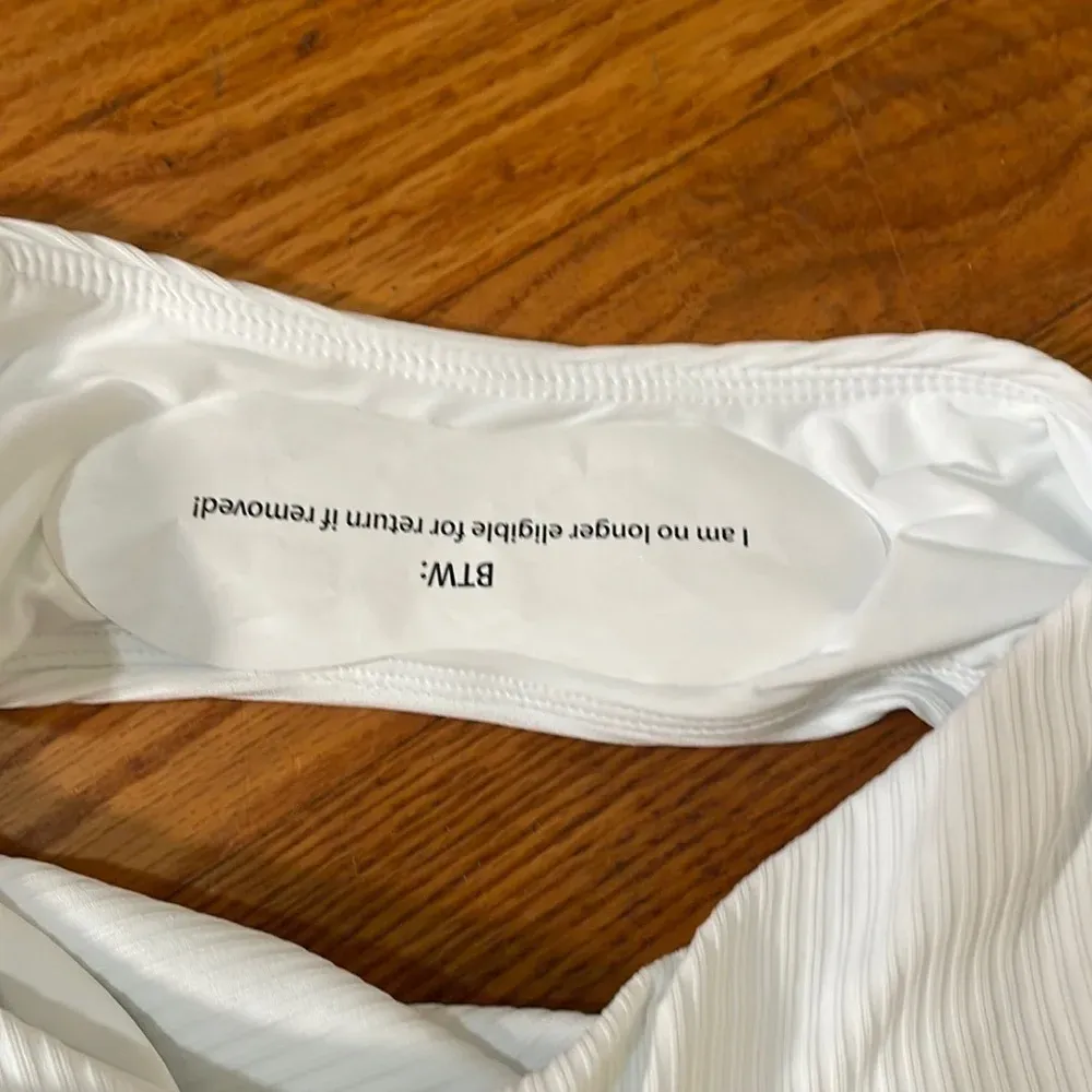 Andie The Marco One Piece LT‎ Rib Swimsuit White Size XS Tall NWT - Image 5