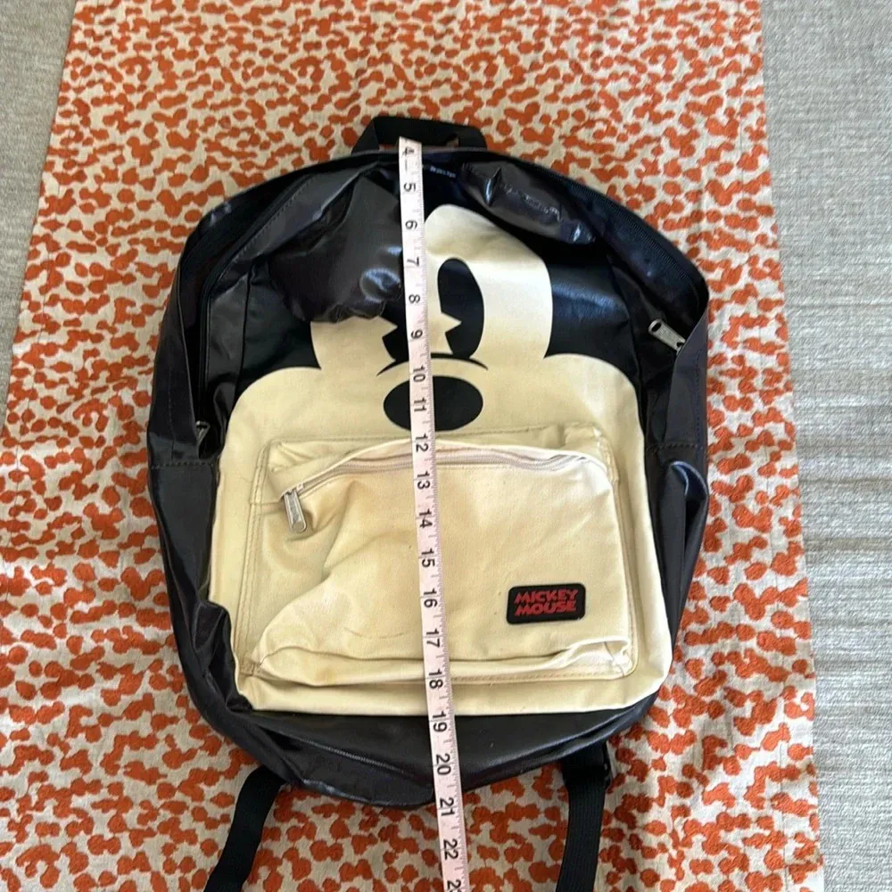 Rare Disney loungefly Mickey Mouse big face backpack with ears - Image 9