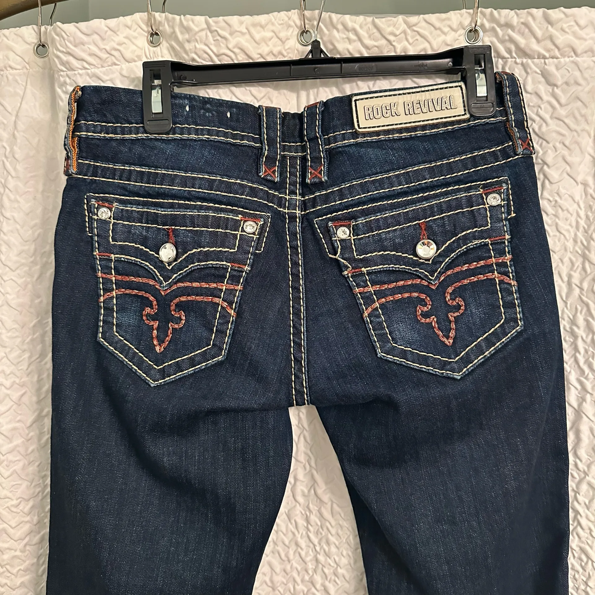 Rock Revival Alivia Easy Boot Cut Jeans Size 27 - Image 4