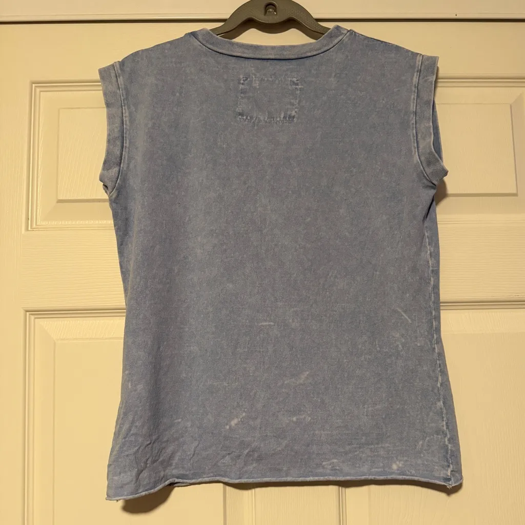 Frank & Eileen $125 Aiden Vintage Muscle Tee Shirt Heritage Jersey MINERAL BLUE - Image 4