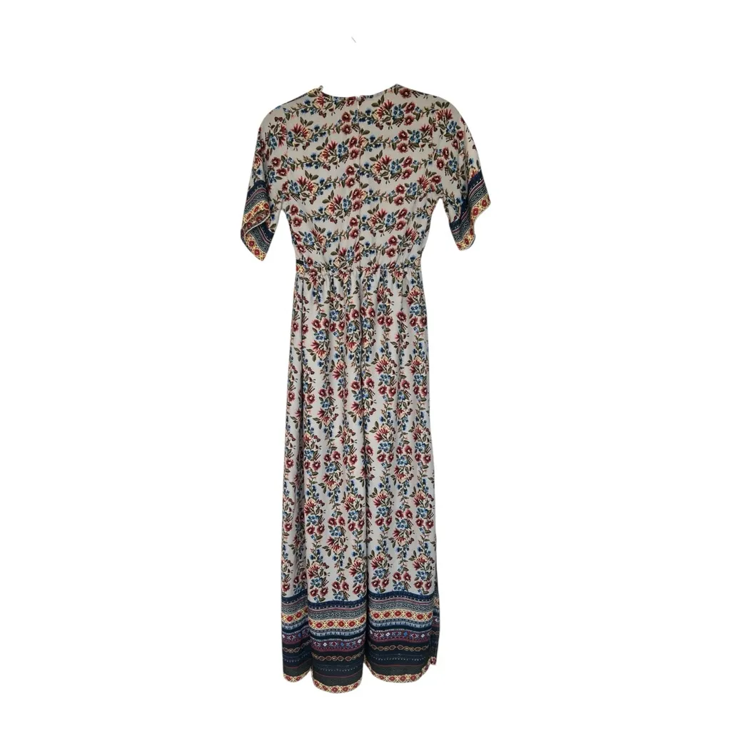URBAN Romantics Multicolor Bohemian Maxi Dress Size S - Image 2