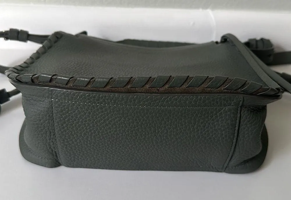 All Saints Mori Lea Pebbled Leather Crossbody
Hobo Bag-Storm Gray - Image 10