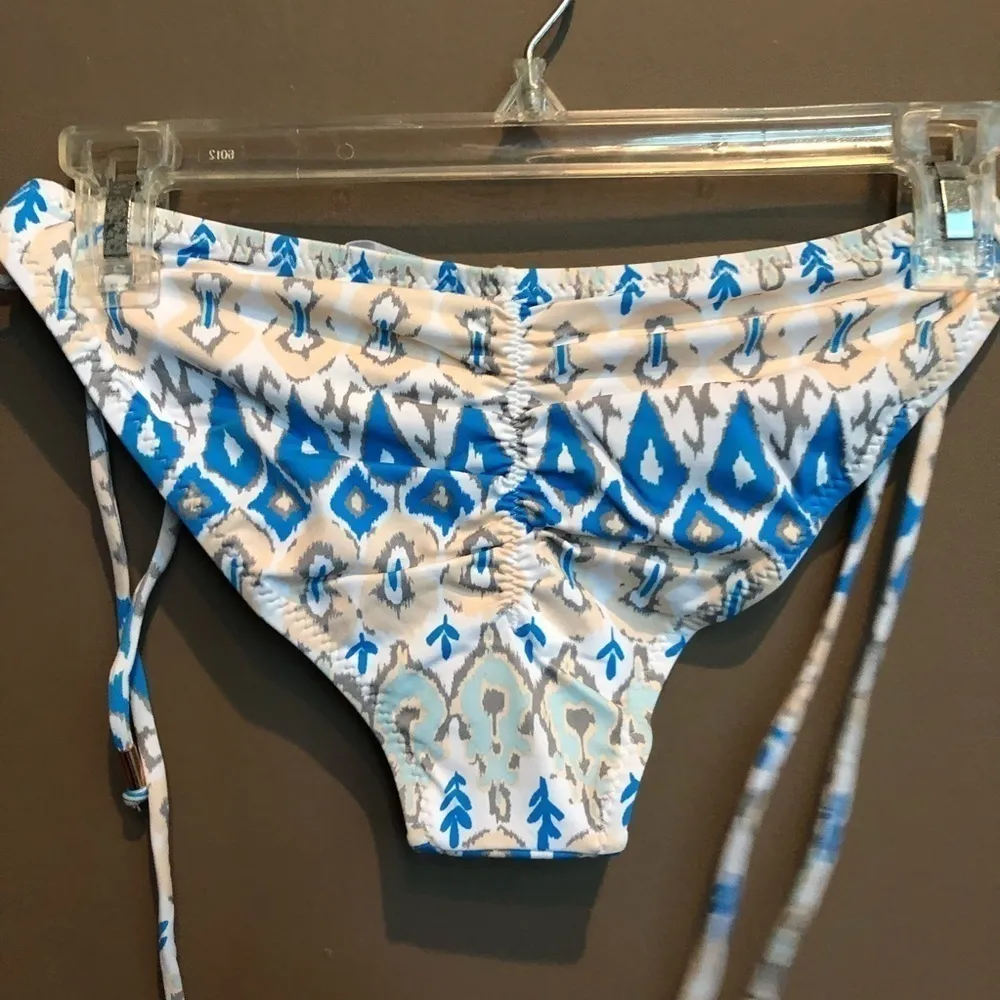 Eberjay NWT Eberjey Bleached Blues Kate Bikini‎ Bottom Med - Image 7