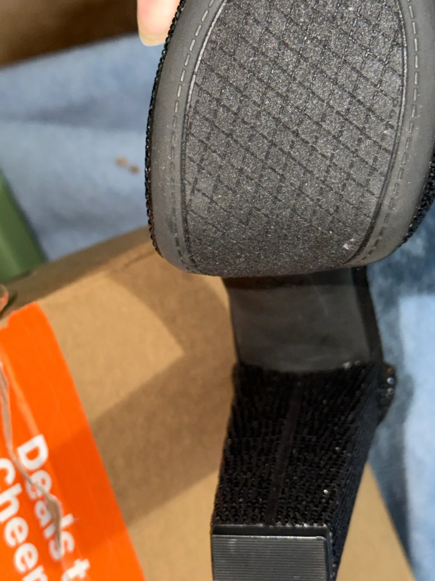 Jessica Simpson Damika Black Rhinestone Platform Peep Toe Heels Size 8 New - Image 2