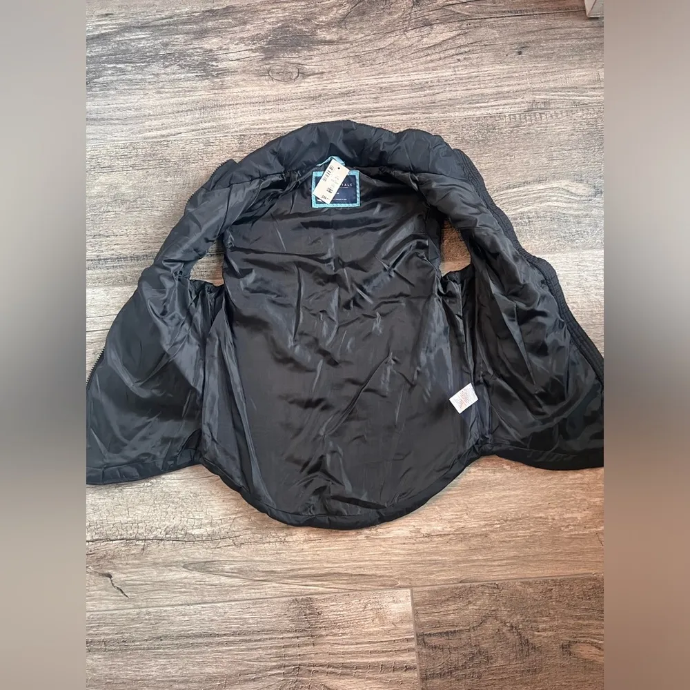 Aeropostale Women's Down Zip-Up Vest Black Size Extra Small XS NWT #160 - Image 6