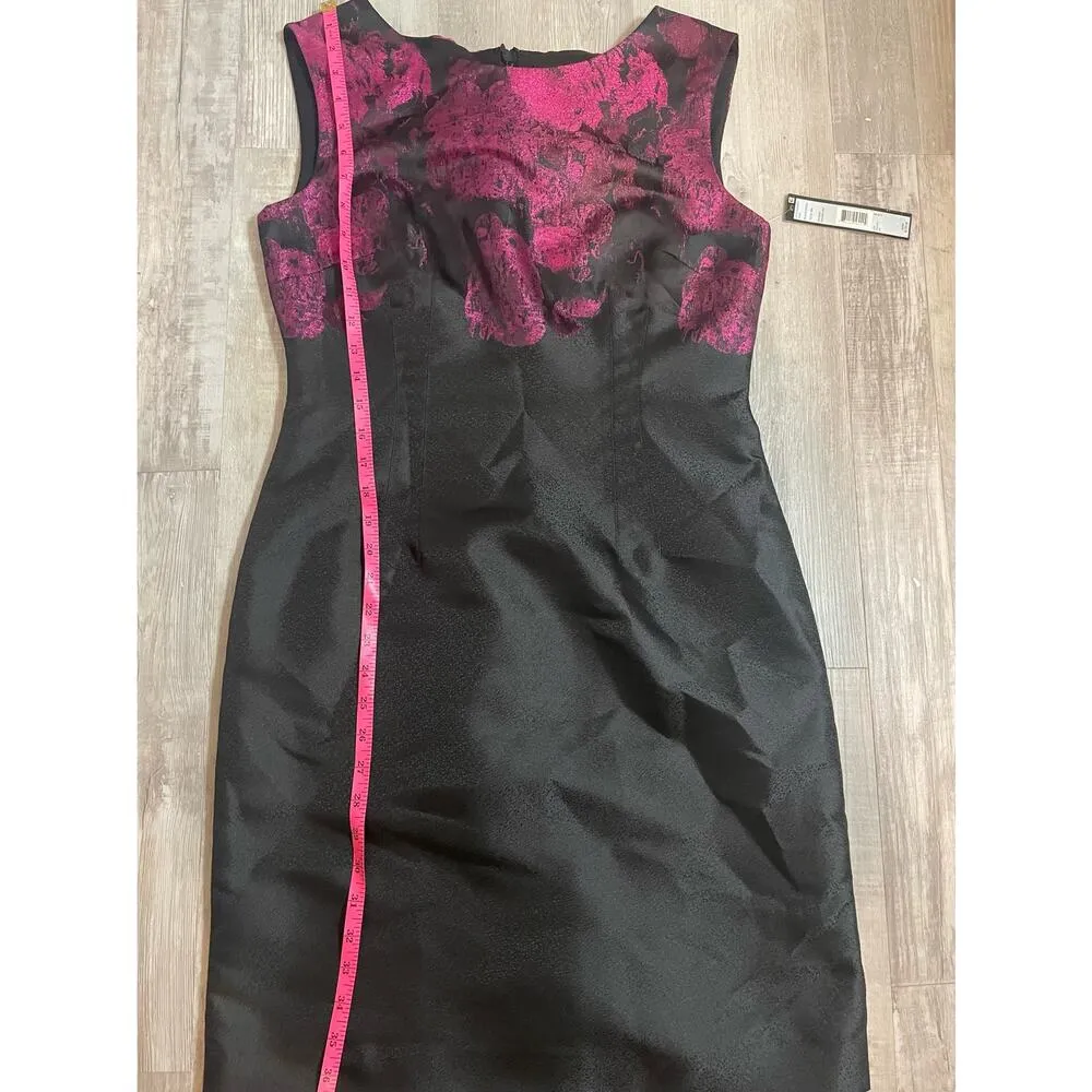 NWT Tahari Arthur S. Levine size 6 party dress Black - Image 8