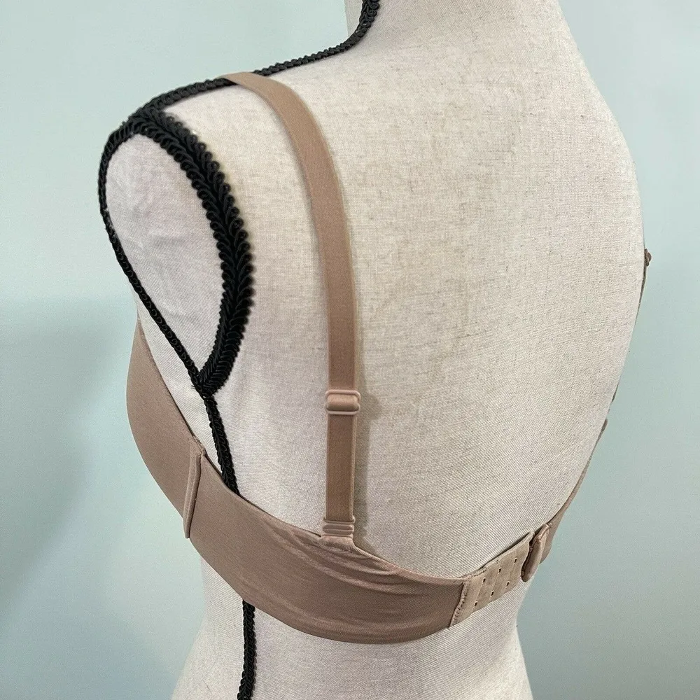 Victoria's Secret Beige Uplift Semi Demi Bra Size 32DD - Image 4