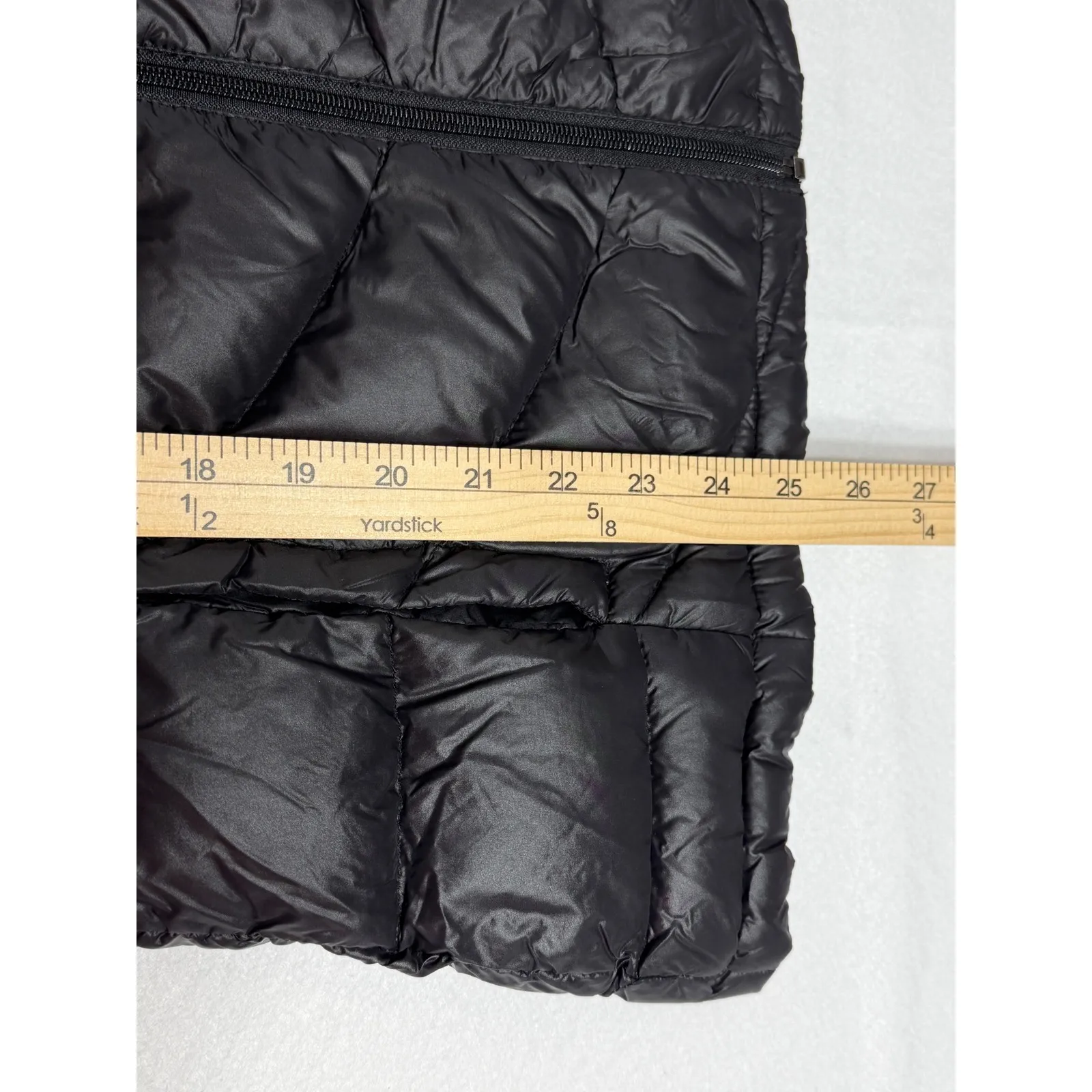 Calvin Klein Womens Packable Lightweight Down Puffer Jacket‎ black  S - Image 5