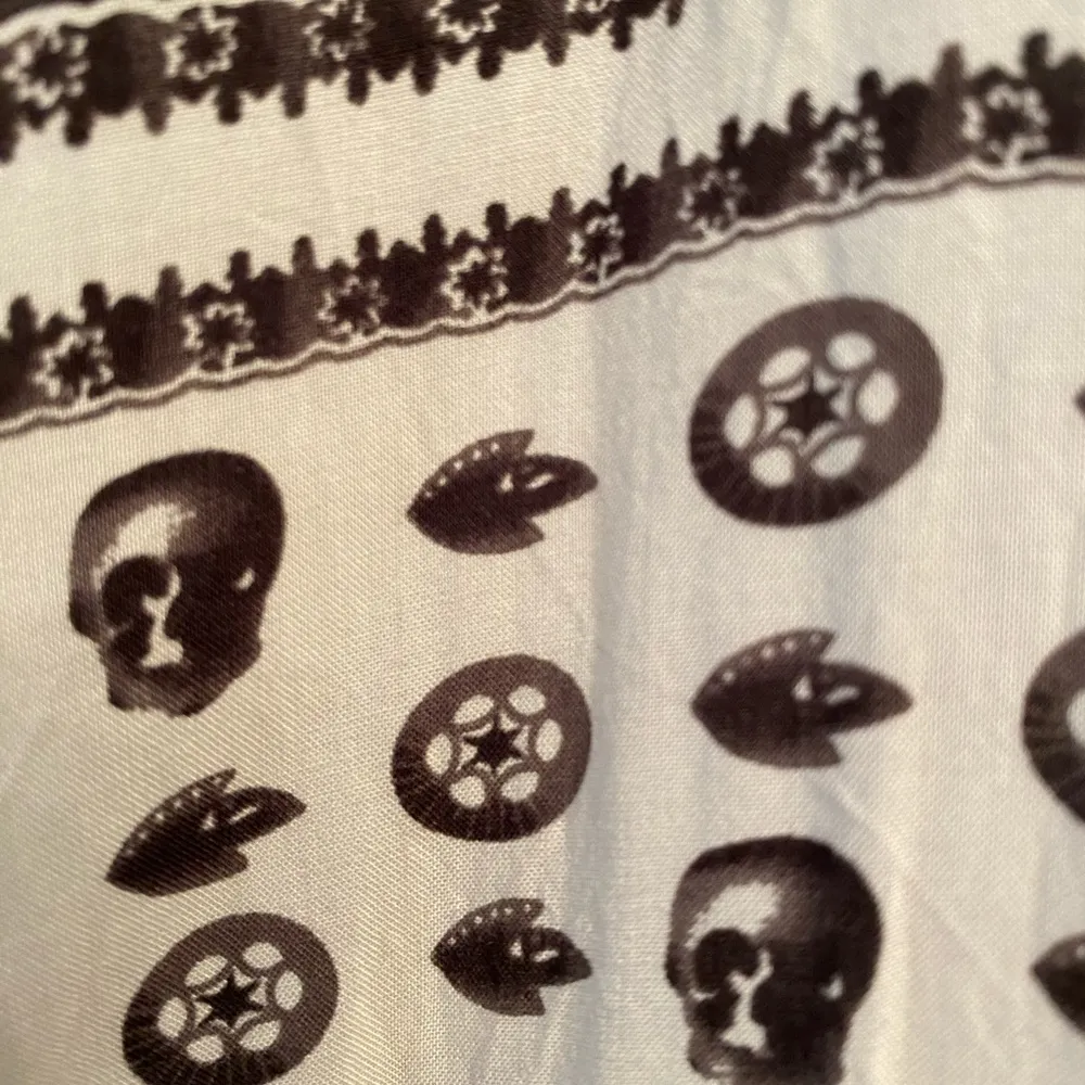 TVIK Swimwear Tribal Skull Design Coverup Romper XS - Image 6