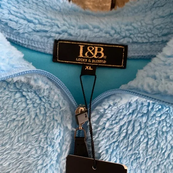 Extra large women’s fleece top Black Size XL - Image 2