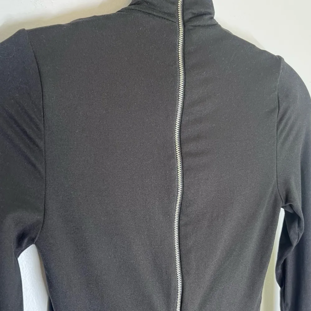 Bumpsuit The Penelope Maternity Unitard Stretch Jersey Jumpsuit Maternity Sz XS Black - Image 7