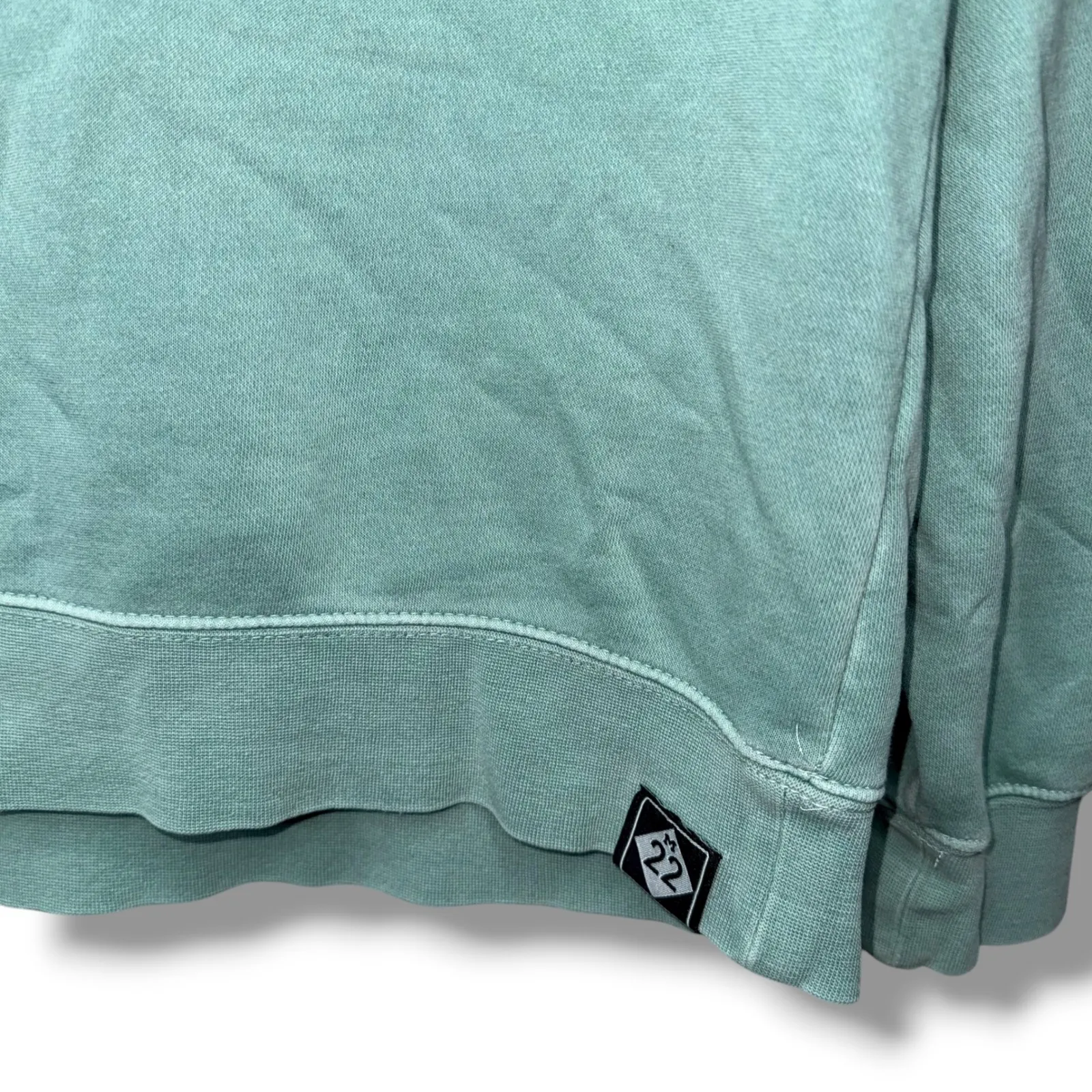 M22 Michigan Sweatshirt Crewneck Long Sleeve Pullover Green Women's Small Size undefined - Image 3