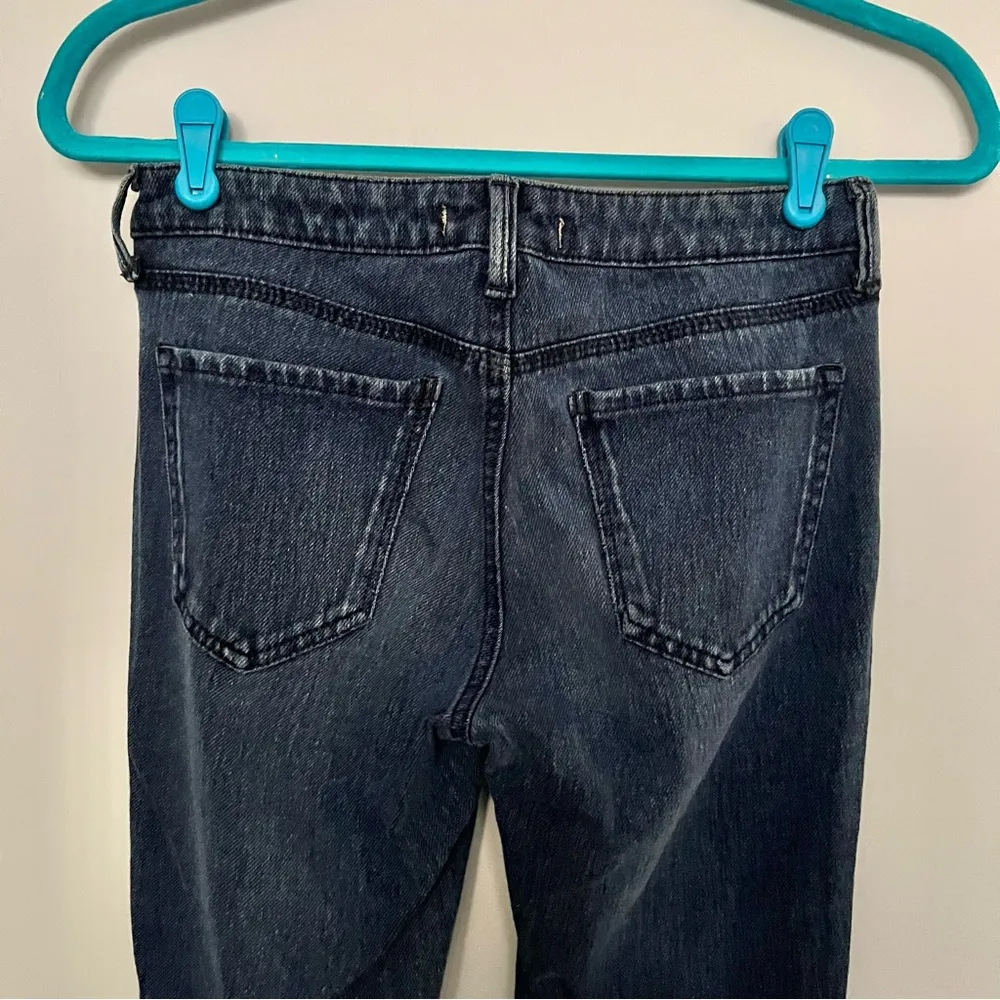 Nine West  Vintage America Boho Skinny Dark Wash Denim Jeans Size 2R Size 26 - Image 9