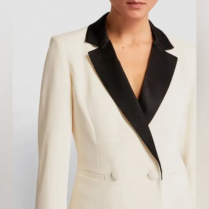 Alice + Olivia Kryie Tuxedo Dress, Size 4, $626 - Image 10