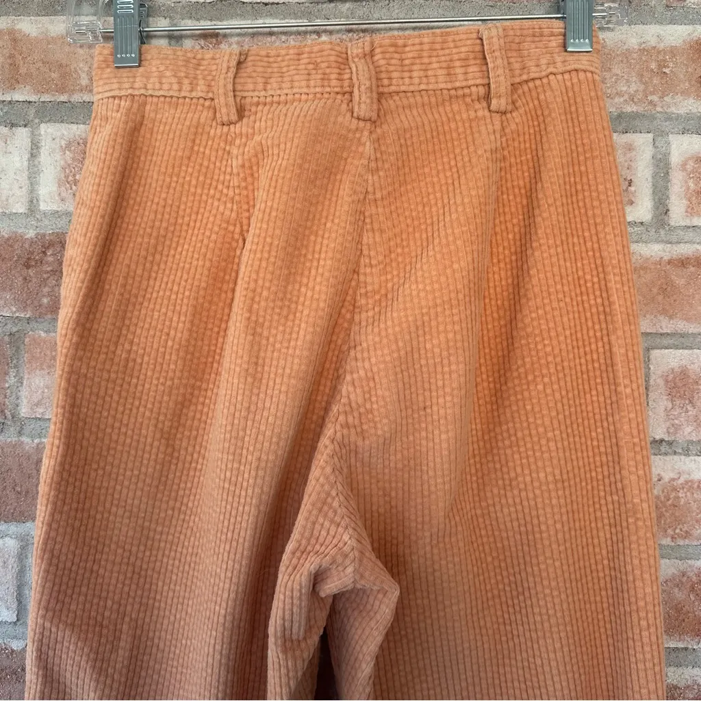 Levi’s Anthropologie Math Club Flare Corduroy Pants Salmon Women’s 24 Retro - Image 7