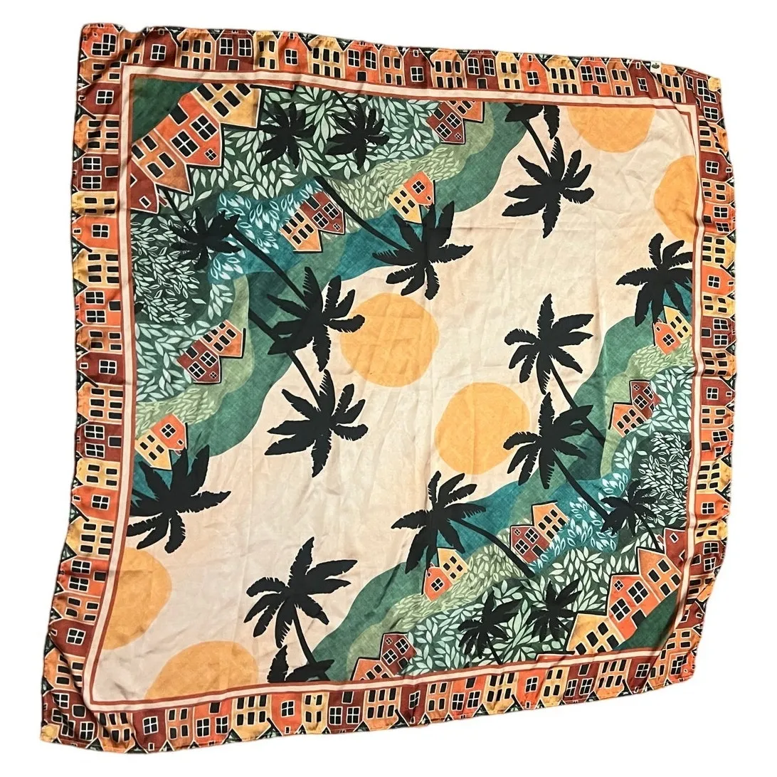 VTG Scarf with Tree Logo Label - Image 4